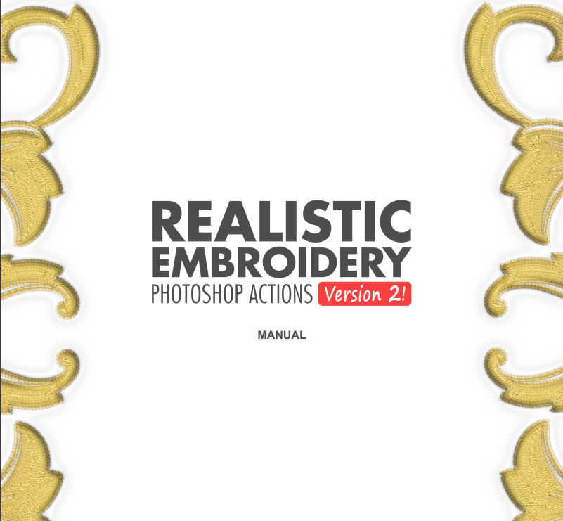 Realistic Embroidery - Photoshop Plugin