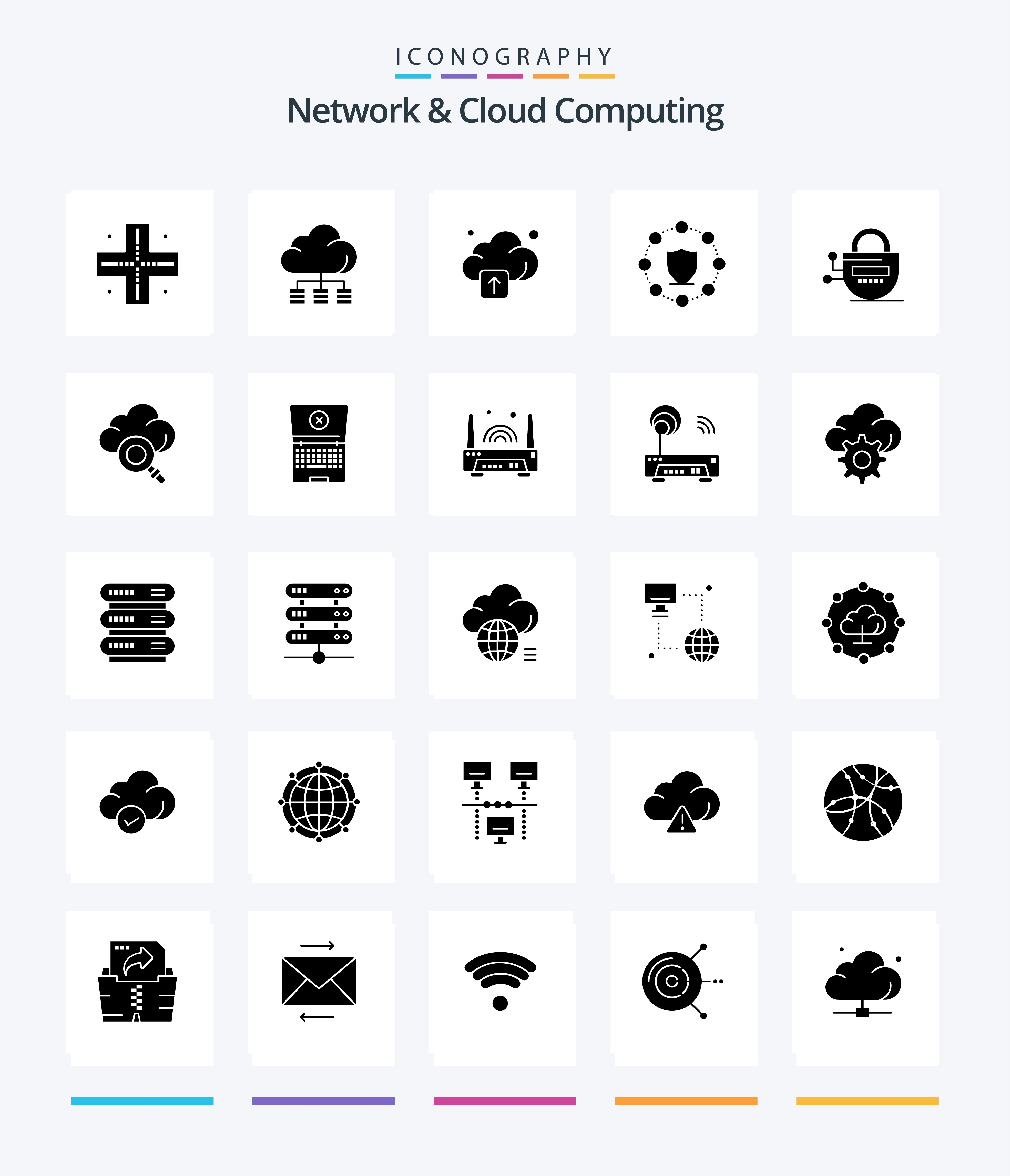Cloud Computing icons