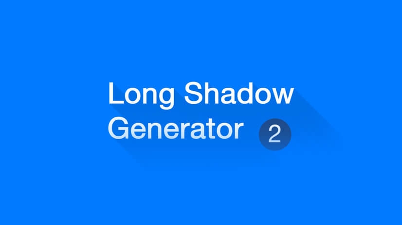 Long Shadow Generator Plugin for Photoshop