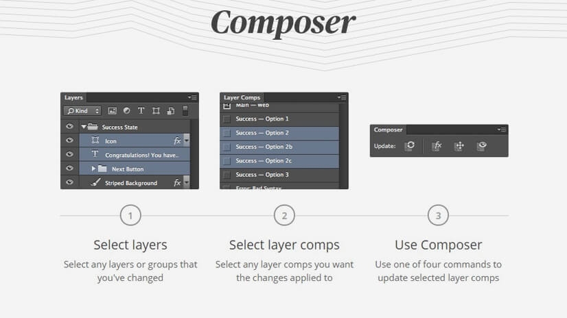 Composer Plugin for Photoshop