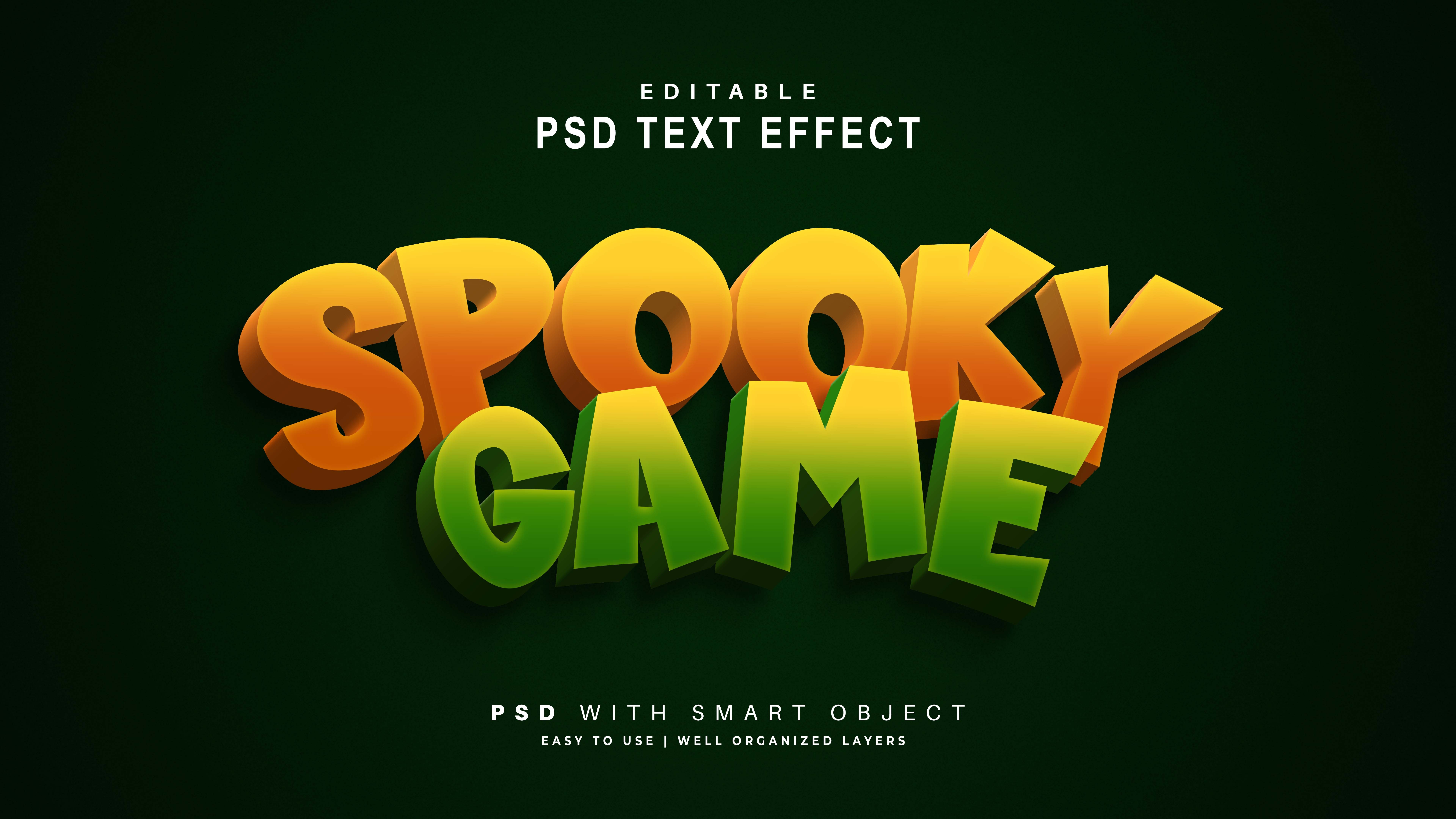 Game Text Effect