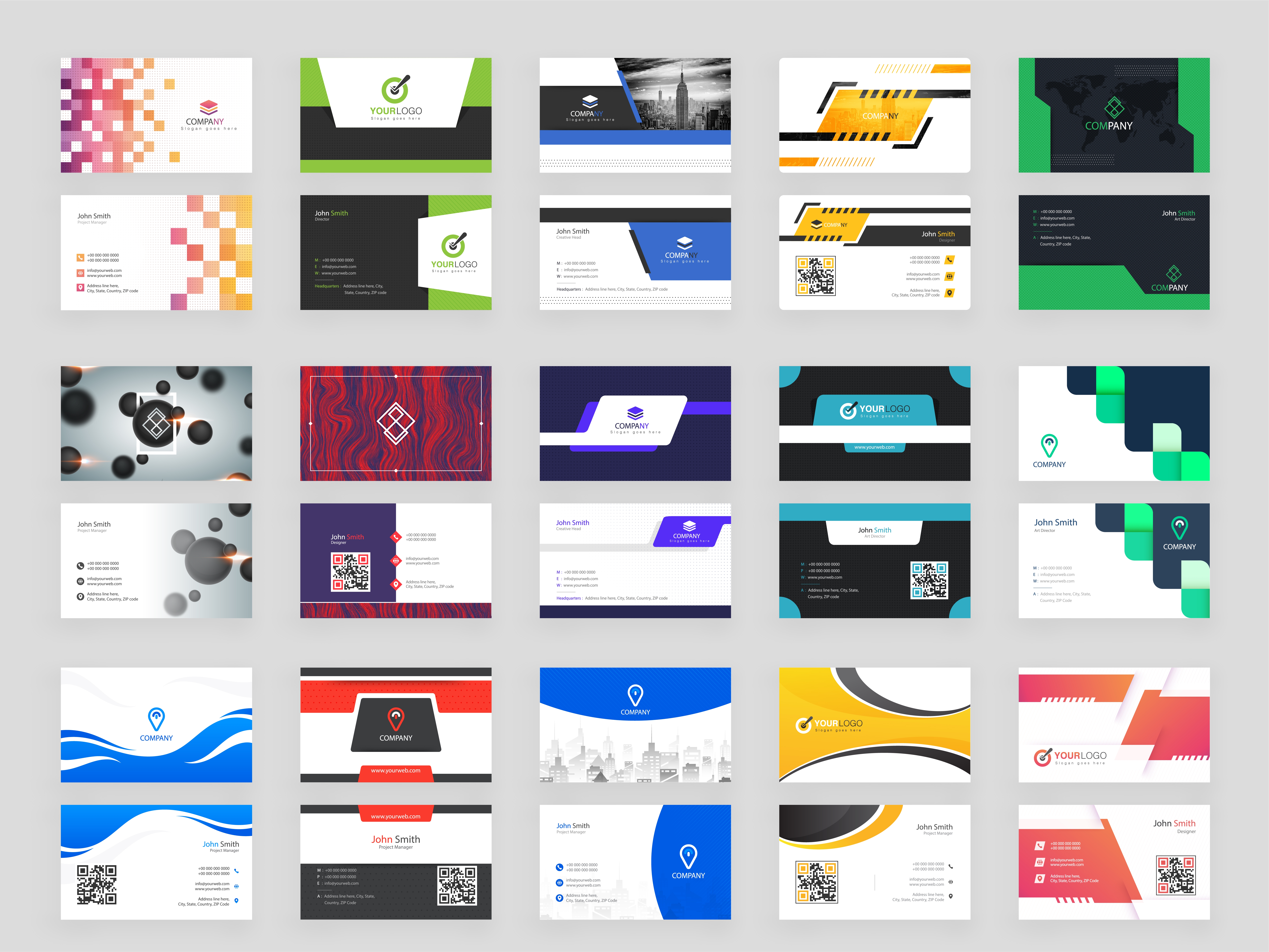 15 Modern Business Card Design