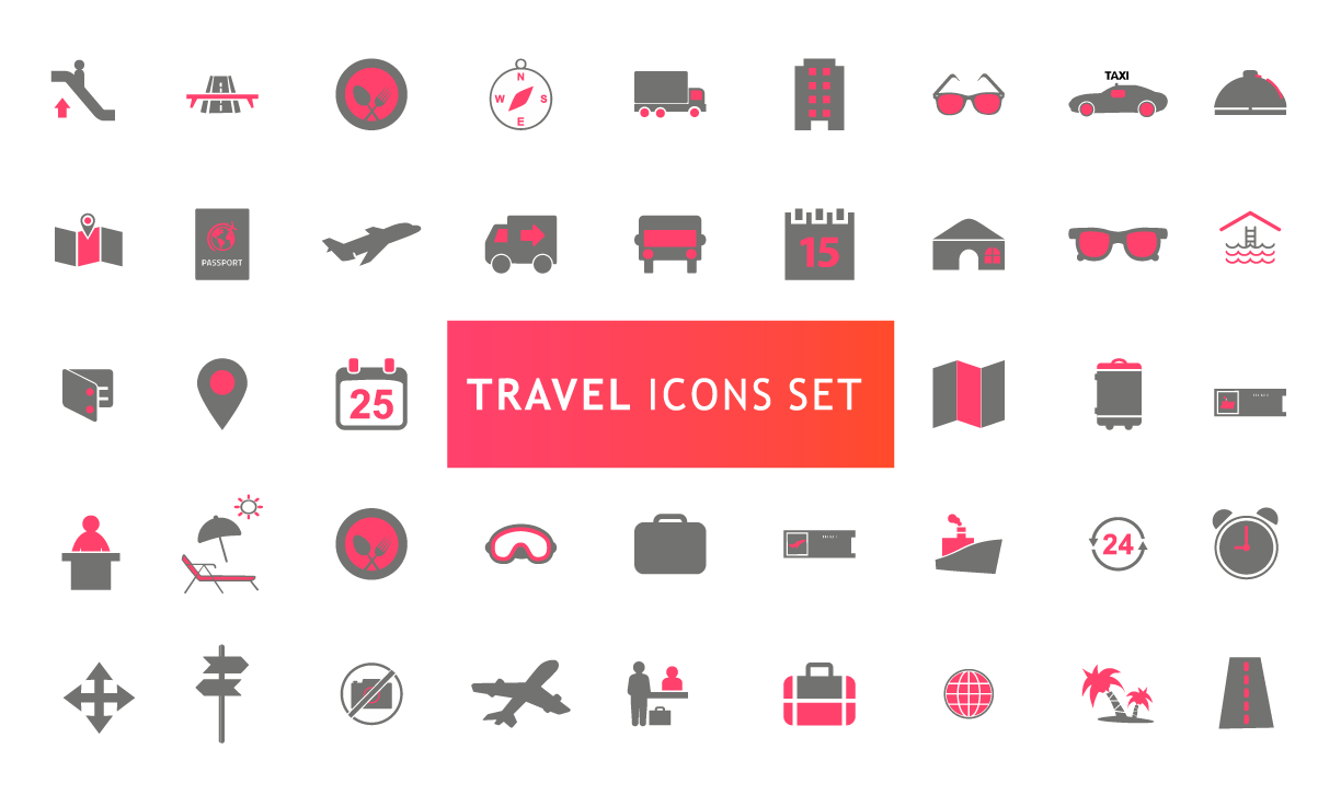 Travel Icons Collection