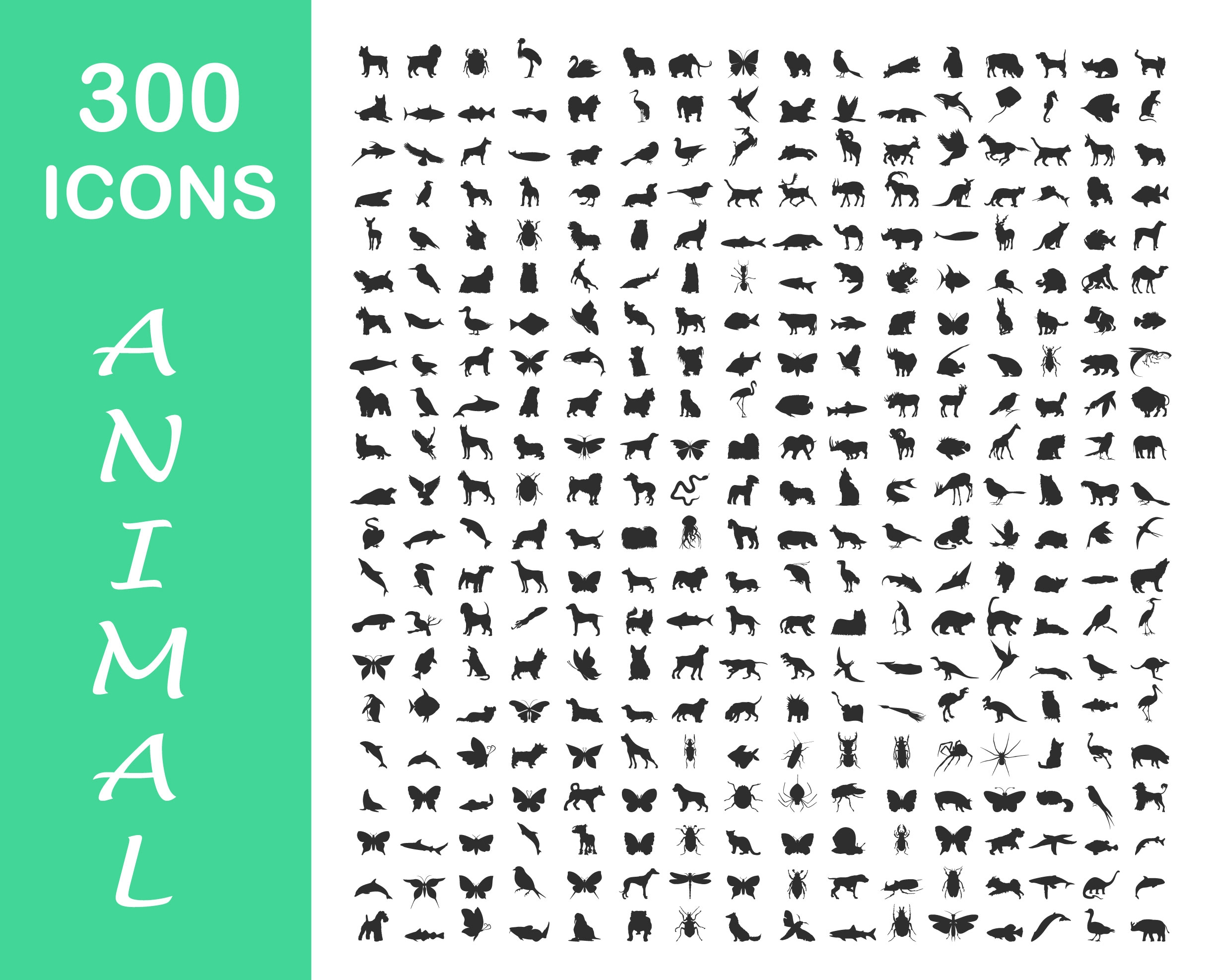 300 Animal Icon